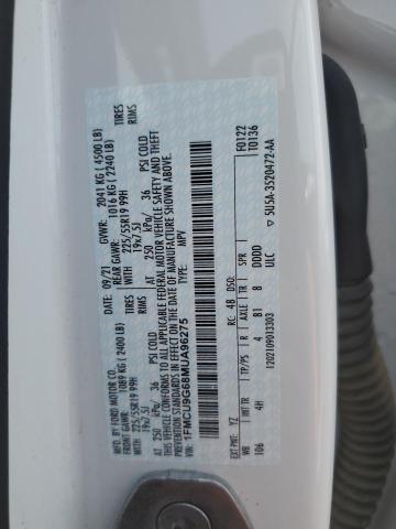 2021 FORD ESCAPE SE - 1FMCU9G68MUA96275