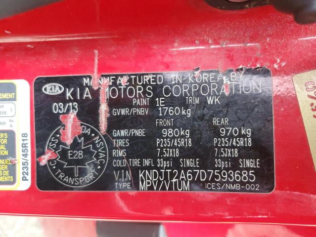 2013 KIA SOUL + - KNDJT2A67D7593685