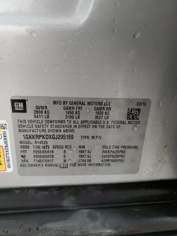 2016 GMC ACADIA SLE - 1GKKRPKDXGJ295169