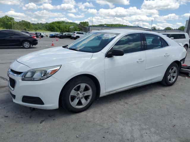 CHEVROLET MALIBU LS 2015 white  gas 1G11B5SL7FF250076 photo #1