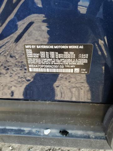 2024 BMW X3 SDRIVE3 WBX47DP09RN299159