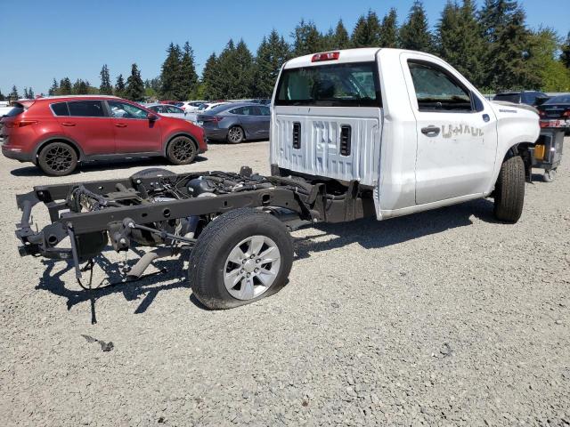 CHEVROLET SILVERADO 2023 white  gas 3GCNAAED1PG294843 photo #4