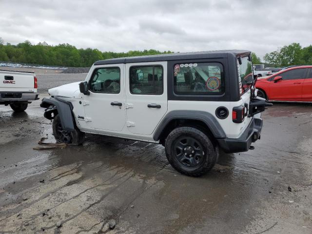 Vin: 1c4pjxdg3rw173078, lot: 57075565, jeep wrangler sport 20242