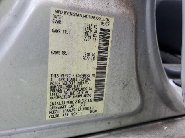 2017 NISSAN ALTIMA 2.5 - 1N4AL3AP8HC283319