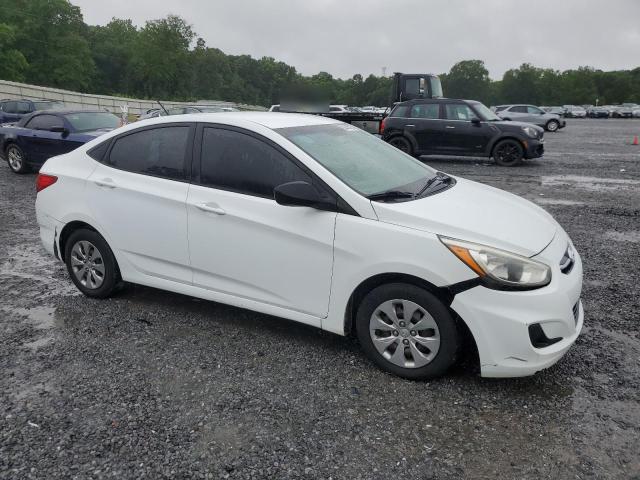 Vin: kmhct4ae4hu311677, lot: 58448085, hyundai accent se 20174