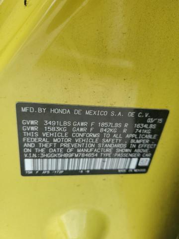 2015 HONDA FIT EX - 3HGGK5H89FM784654