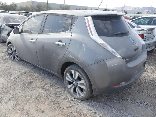 NISSAN LEAF S 2017 gray  electric 1N4BZ0CP7HC305471 photo #3