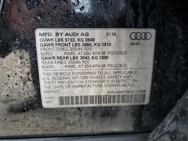 2018 AUDI SQ5 PREMIU WA1A4AFY8J2123606
