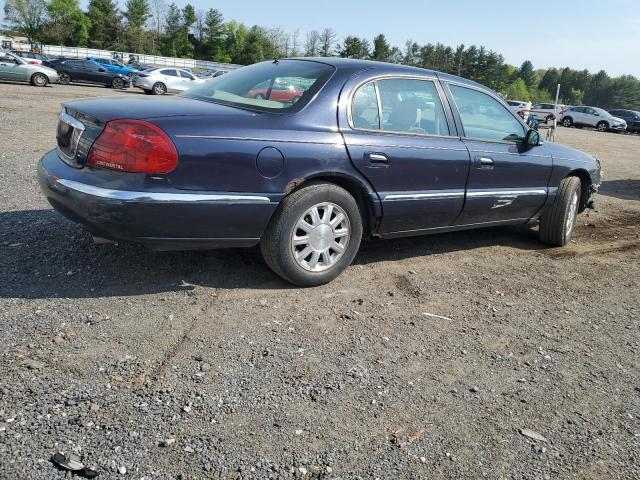 LINCOLN CONTINENTA 1999 blue sedan 4d gas 1LNHM97V2XY676602 photo #4