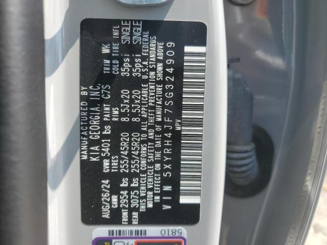 2025 KIA SORENTO EX - 5XYRH4JF7SG324909