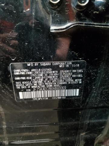 2019 SUBARU FORESTER P JF2SKAEC8KH460069