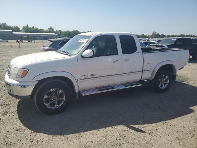 TOYOTA TUNDRA ACC 2000 white  gas 5TBRT3812YS092596 photo #1