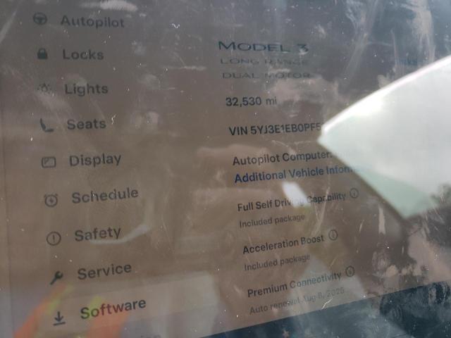 2023 TESLA MODEL 3 - 5YJ3E1EB0PF598861