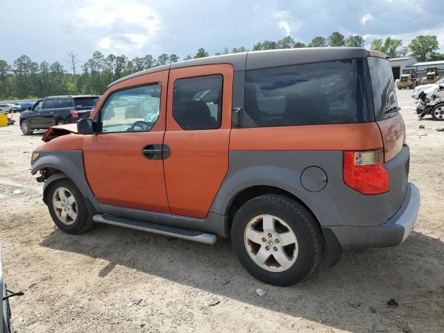HONDA ELEMENT EX 2003 orange 4dr spor gas 5J6YH28693L052689 photo #3