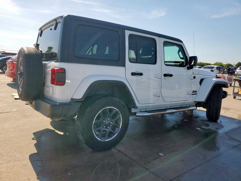 Vin: 1c4hjxdn3mw729708, lot: 58761745, jeep wrangler sport 20213