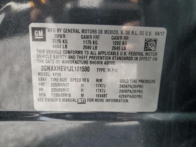 2018 CHEVROLET EQUINOX LS - 3GNAXHEV1JL101580
