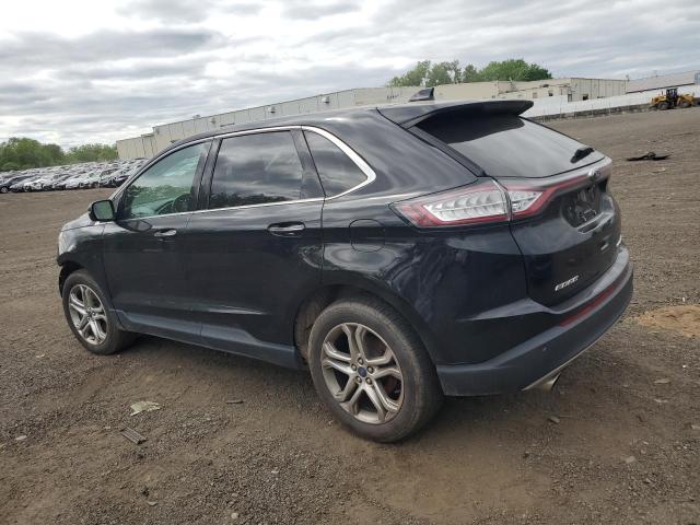 Vin: 2fmpk4k9xhbb29624, lot: 57110745, ford edge titanium 20172