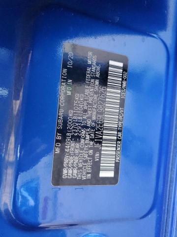 2020 SUBARU WRX STI JF1VA2E69L9827626