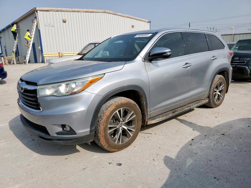 Vin: 5tdkkrfh5gs500389, lot: 56006905, toyota highlander xle 2016 img_1