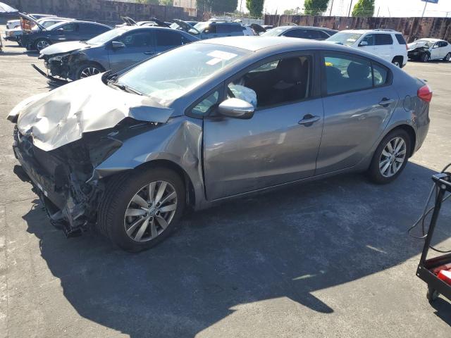 KIA FORTE LX 2016 gray  gas KNAFX4A64G5597695 photo #1