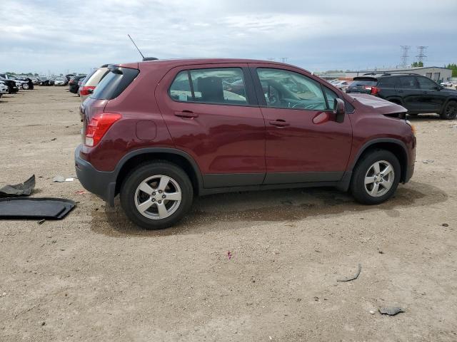 Vin: 3gncjnsb5gl222138, lot: 57875805, chevrolet trax ls 20163