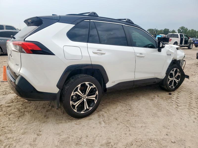TOYOTA RAV4 PRIME 2023 white  hybrid engine JTMEB3FV5PD146871 photo #4