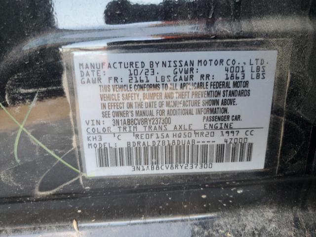 2024 NISSAN SENTRA SV 3N1AB8CV8RY237300