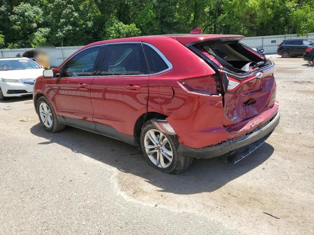 Vin: 2fmtk4j85fbc09420, lot: 57869055, ford edge sel 20152