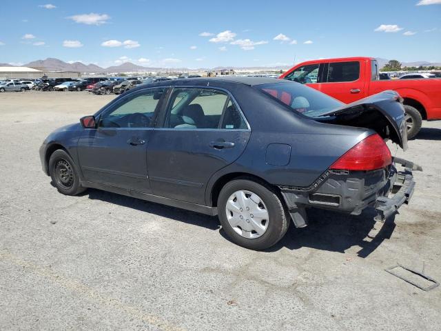 HONDA ACCORD LX 2006 gray sedan 4d gas 1HGCM56436A168065 photo #3