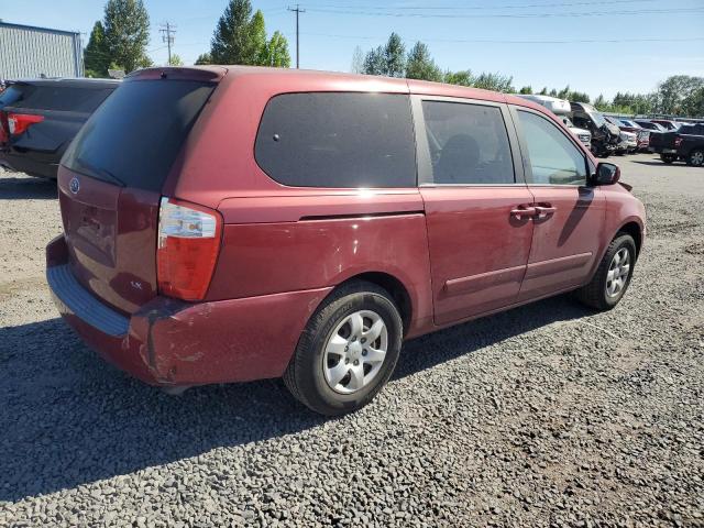KIA SEDONA EX 2006 burgundy  gas KNDMB233166047427 photo #4