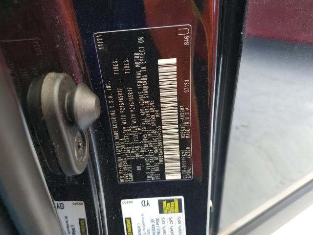 2022 TOYOTA COROLLA CR - 7MUBAAAG9NV004565