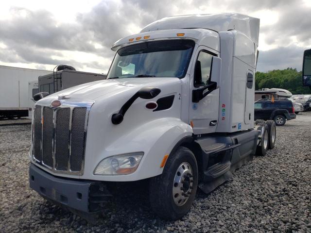 PETERBILT 579 2018 silver  diesel 1XPBDP9X4JD448174 photo #3