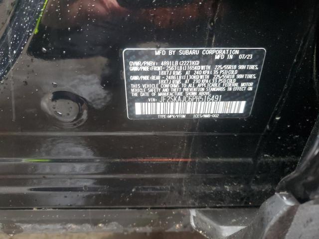 2023 SUBARU FORESTER S JF2SKAJC6PH516491