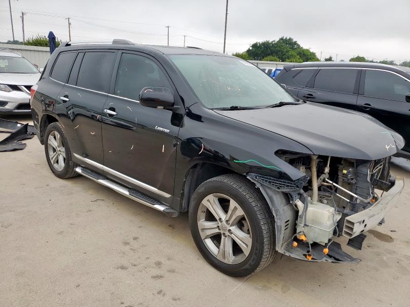 Vin: 5tdyk3ehxcs081555, lot: 58797705, toyota highlander limited 20124
