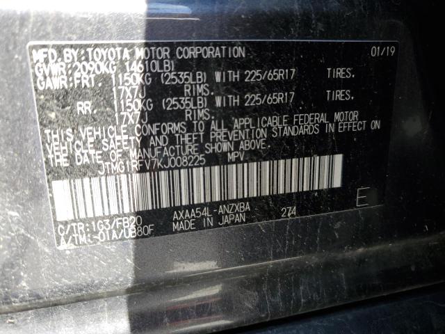 2019 TOYOTA RAV4 LE - JTMG1RFV7KJ008225