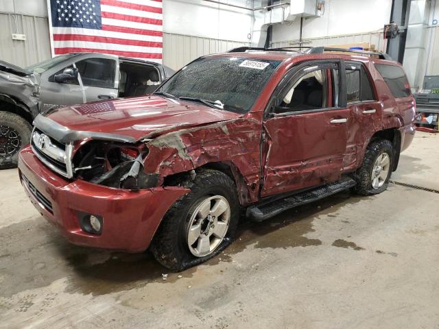 TOYOTA 4RUNNER SR 2008 maroon  gas JTEBU14R08K025293 photo #1