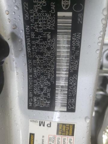 2022 TOYOTA COROLLA XS - JTNC4MBE2N3183405