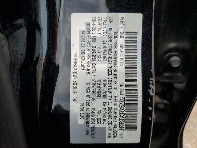 2015 MAZDA CX-9 GRAND JM3TB2DA3F0452322