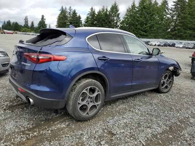 ALFA ROMEO STELVIO 2018 blue  gas ZASFAKAN5J7B70626 photo #4