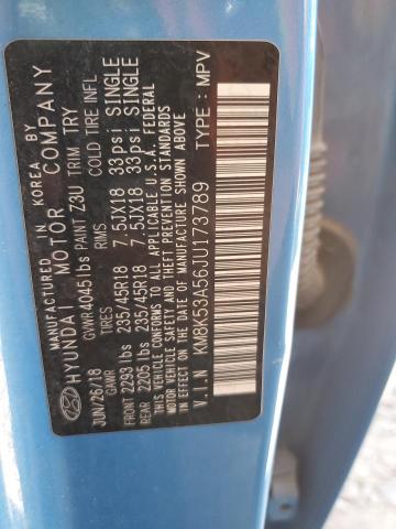 2018 HYUNDAI KONA ULTIM KM8K53A56JU173789