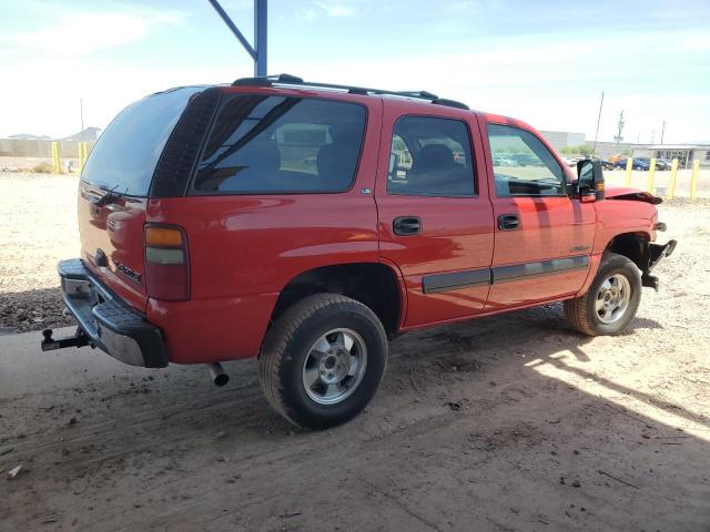 CHEVROLET TAHOE K150 2002 red  flexible fuel 1GNEK13Z62R165489 photo #4