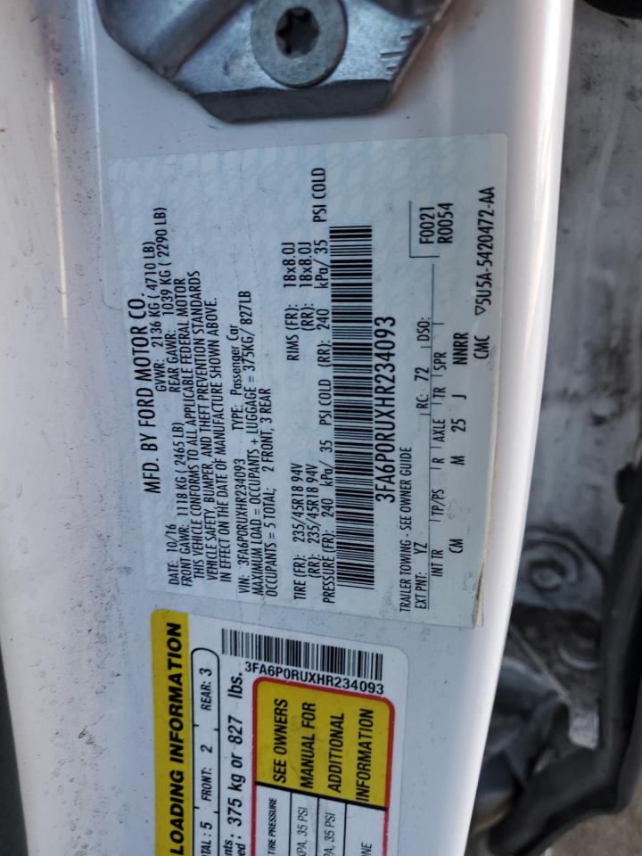 FORD FUSION TITANIUM HEV