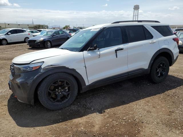 FORD EXPLORER T 2022 green  gas 1FMSK8JH3NGB64262 photo #1