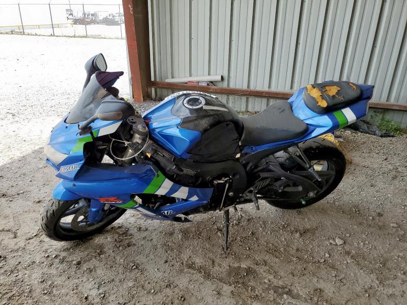SUZUKI GSX-R600 2008 blue  gas JS1GN7EA182103996 photo #4