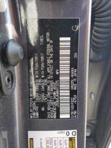 2021 TOYOTA 4RUNNER SR - JTEMU5JR4M5912375
