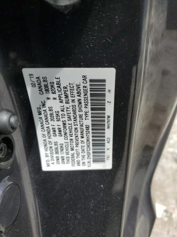 2019 HONDA CIVIC SI - 2HGFC3A53KH752482