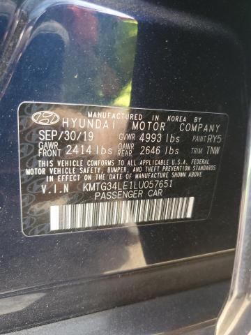 2020 GENESIS G70 PRESTI - KMTG34LE1LU057651