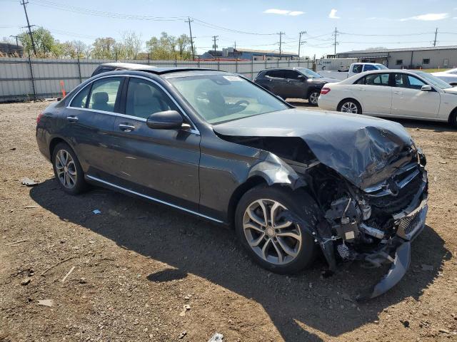 Vin: 55swf4kb8gu116460, lot: 55850445, mercedes-benz c-class 300 4matic 20164