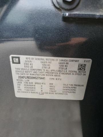2017 GMC TERRAIN DE 2GKFLRE38H6279441