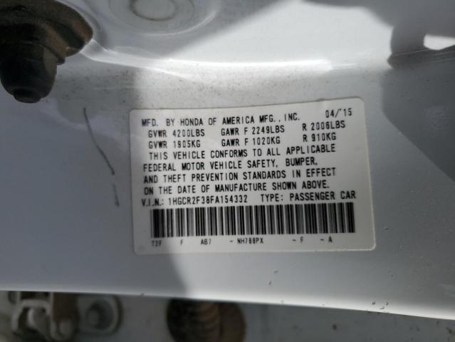 2015 HONDA ACCORD LX - 1HGCR2F38FA154332